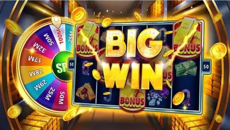 Ilustrasi permainan slot online dengan tema klasik dan modern di posjitu