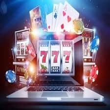 Tampilan permainan slot online dengan tema klasik di posjitu